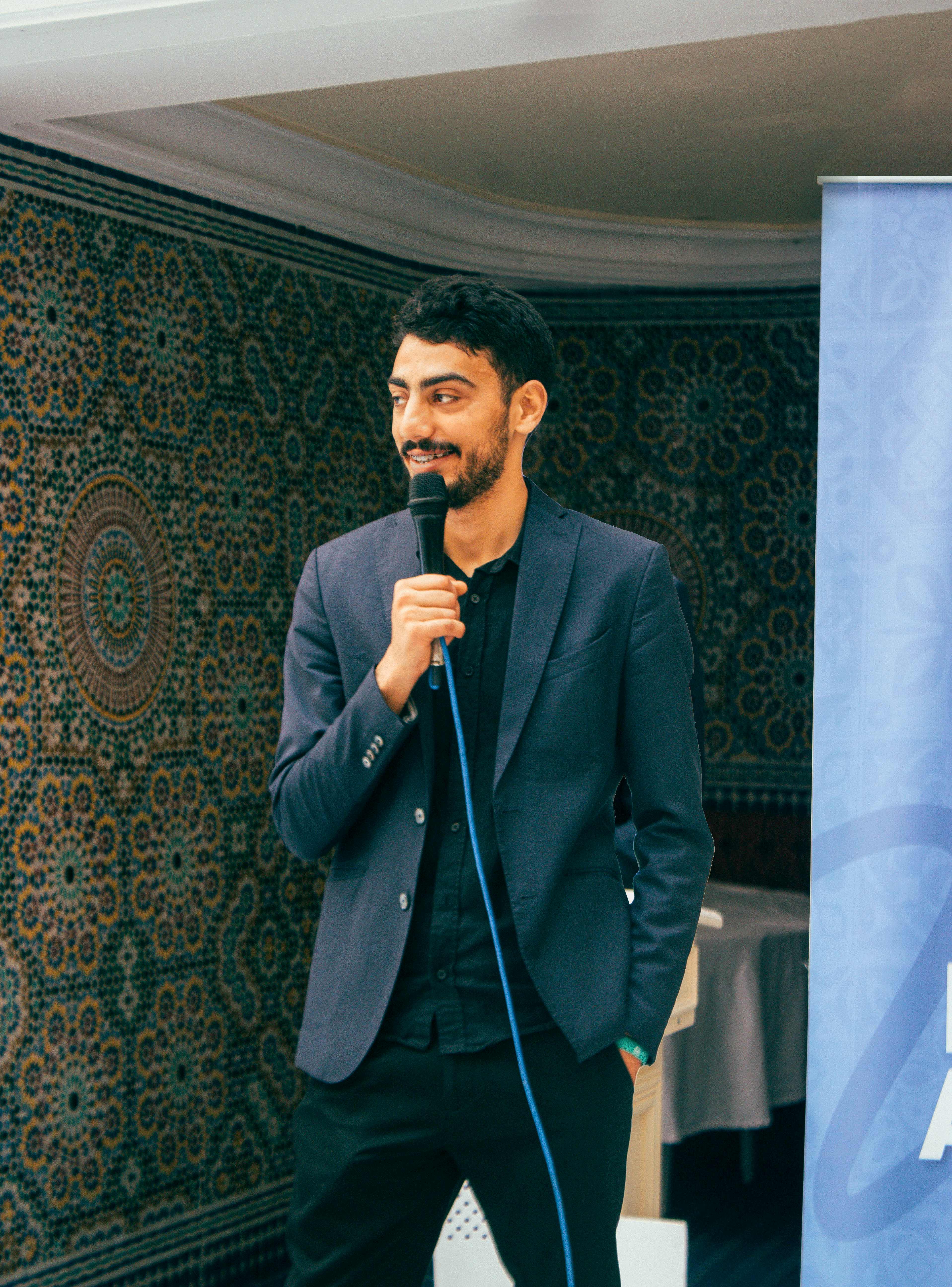 Mohamed Dhia Arfa - Speaking at Event